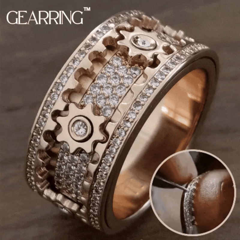 GearRing™ - Sleek Rotary Gear Ring Accessory