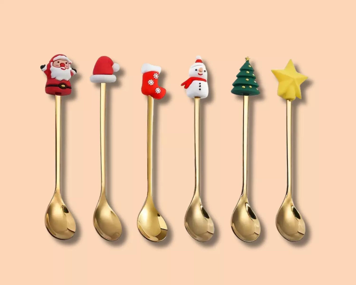 CozyNest™ - Festive Christmas Coffee Spoon