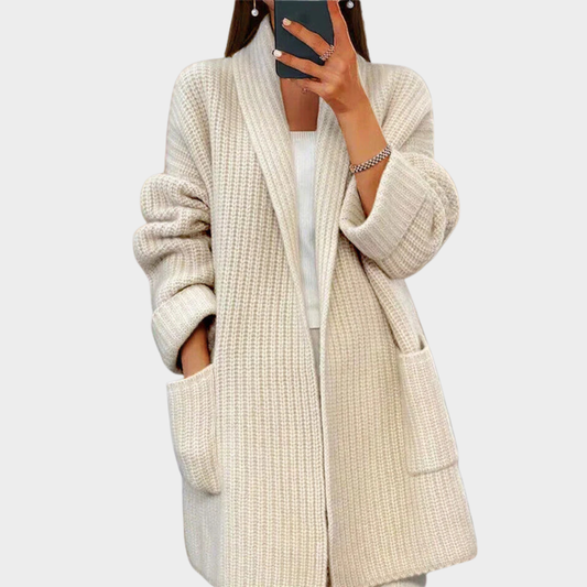 Cozy Knitted Wool Cardigan Sweater