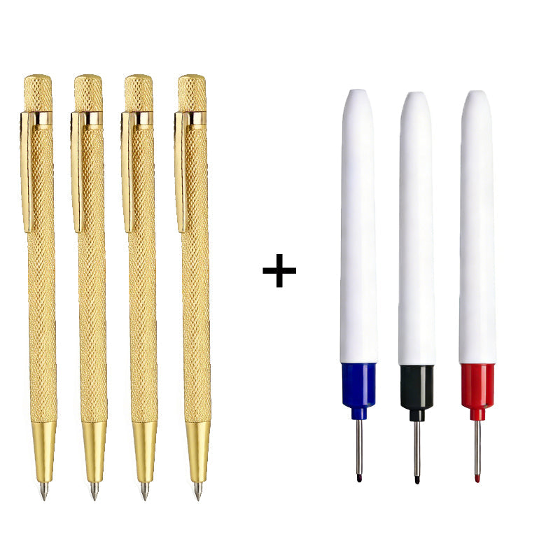 InkGlide™ - Metal Tip Glass Marker Pen
