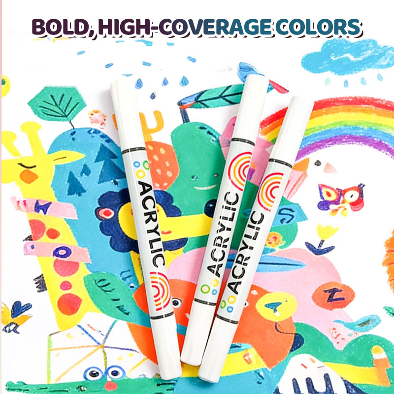 GlideMark™ Duo - Vibrant Dual-Tip Marker Set