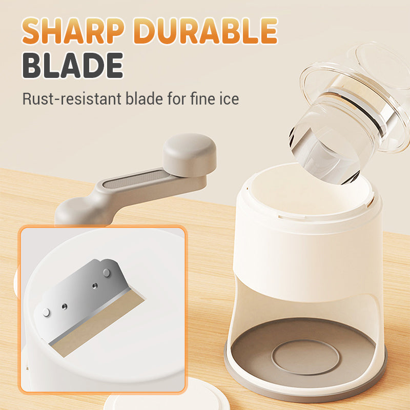 GlacierEase™ - Hand Crank Ice Shaver
