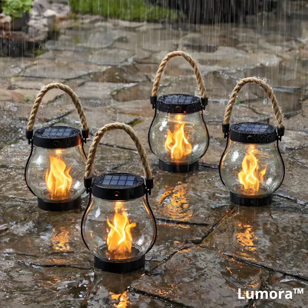 Lumora™ - Solar Outdoor Lantern Lights