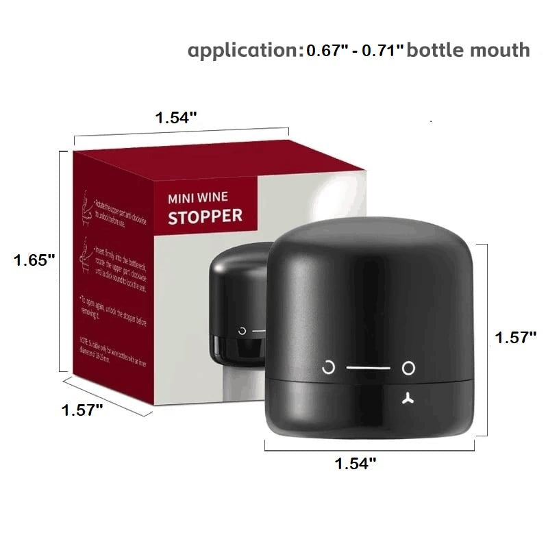SipSavor™ - Airtight Champagne & Wine Bottle Stopper