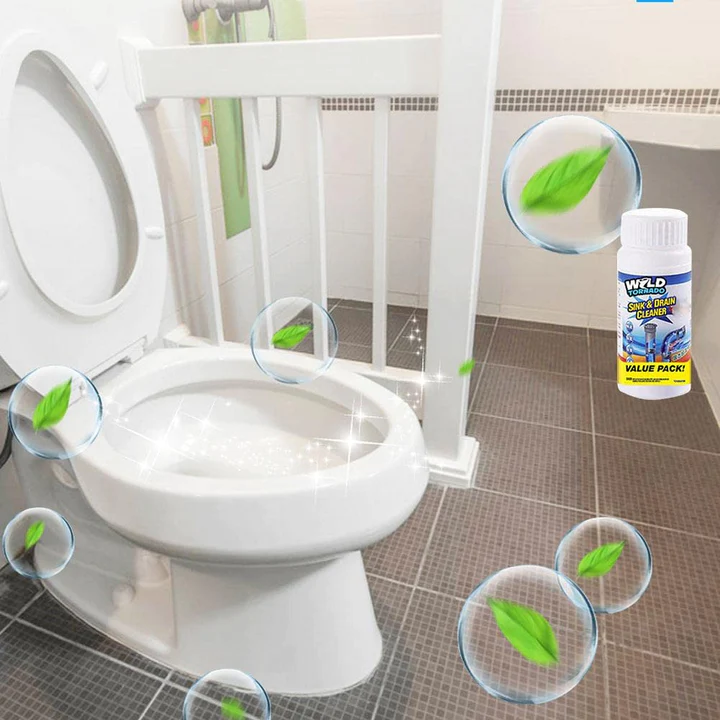DrainFlow™ - Fast-Acting Drain Cleaning Powder