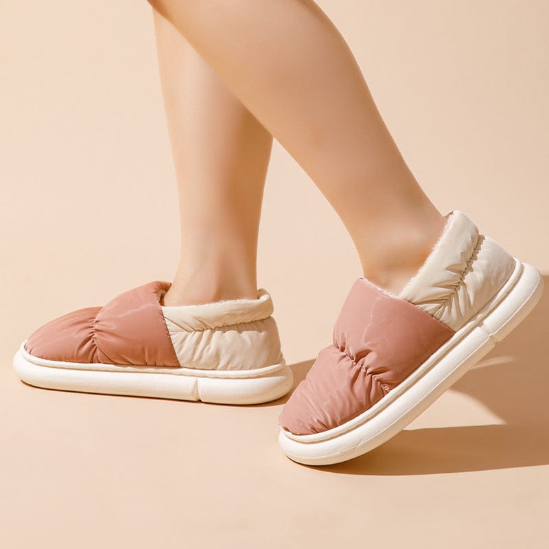 Cozy Plush Slip-On Shoes for Women