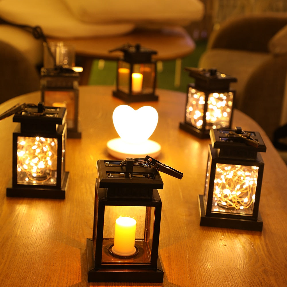 LumiGlow™ Classic Outdoor Solar Lantern