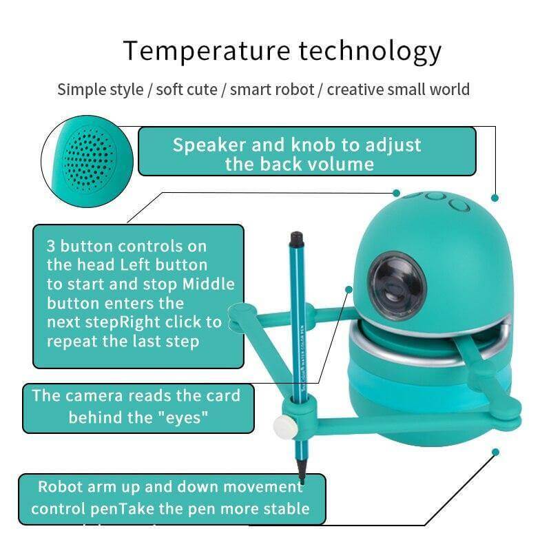 EduBot™ - Interactive Drawing Robot Toy for Kids