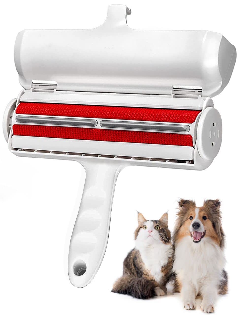 Reusable Pet Hair Remover Roller for Clothes and Furniture Cleanup
