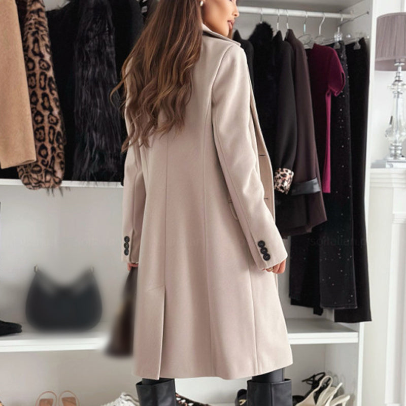 Elegant Women's Long Winter Coat