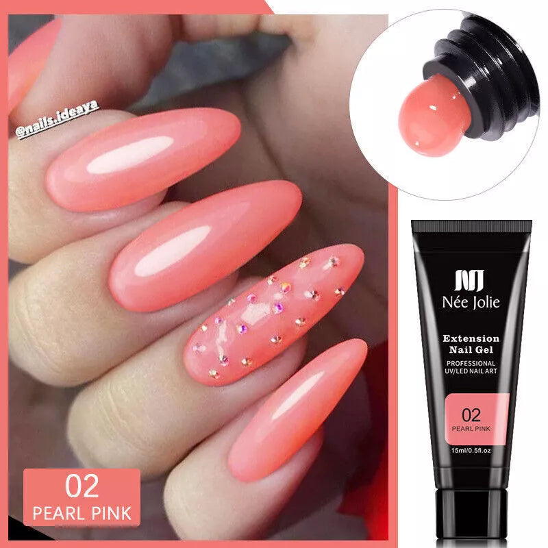 DIY Professional Polygel Nail Kit for Salon-Quality Manicures