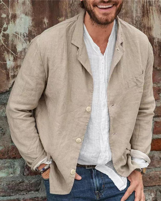 Classic Casual Men’s Jacket for Everyday Wear
