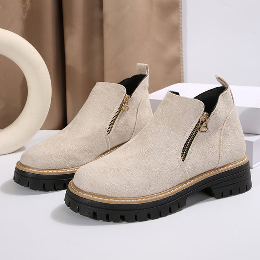 Chic Minimalist Ankle Boots for Women
