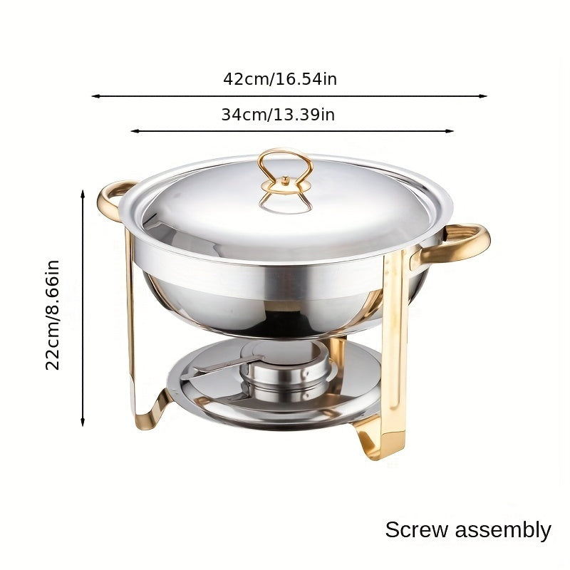 BuffetEase™ - Stainless Steel Chafing Dish Set