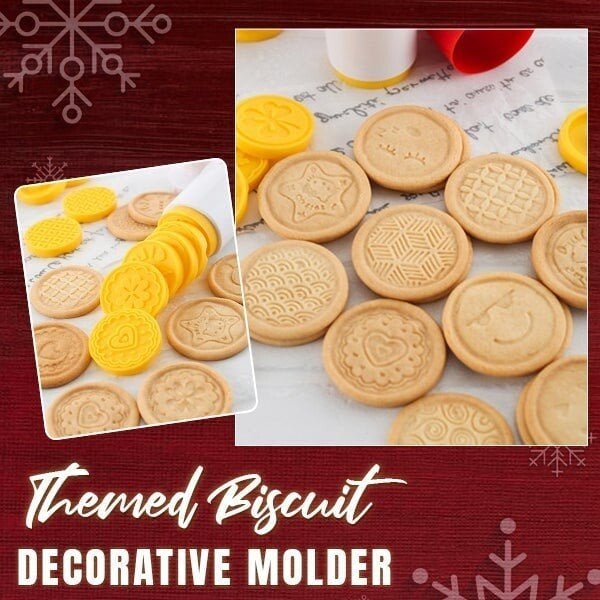 CookieArt™ - Non-Stick Cookie Stamp & Cutter Set for Fun Baking