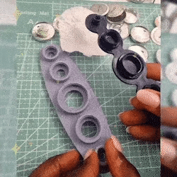 DIY Button Maker Craft Kit for Custom Pins and Badges