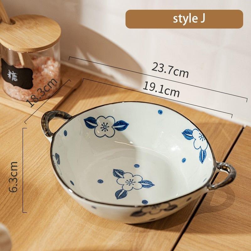 Handcrafted Ceramic Marcia Serving Bowl
