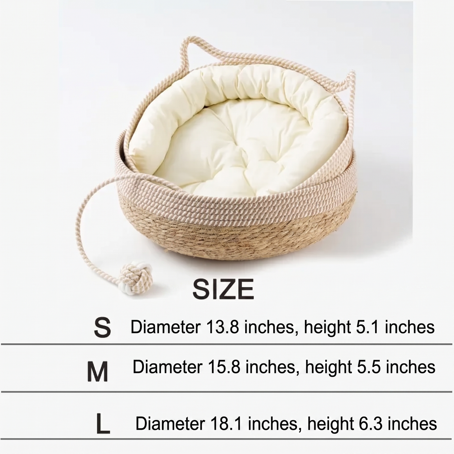 PurrNest - Ultimate Cozy Cat Bed for Year-Round Comfort
