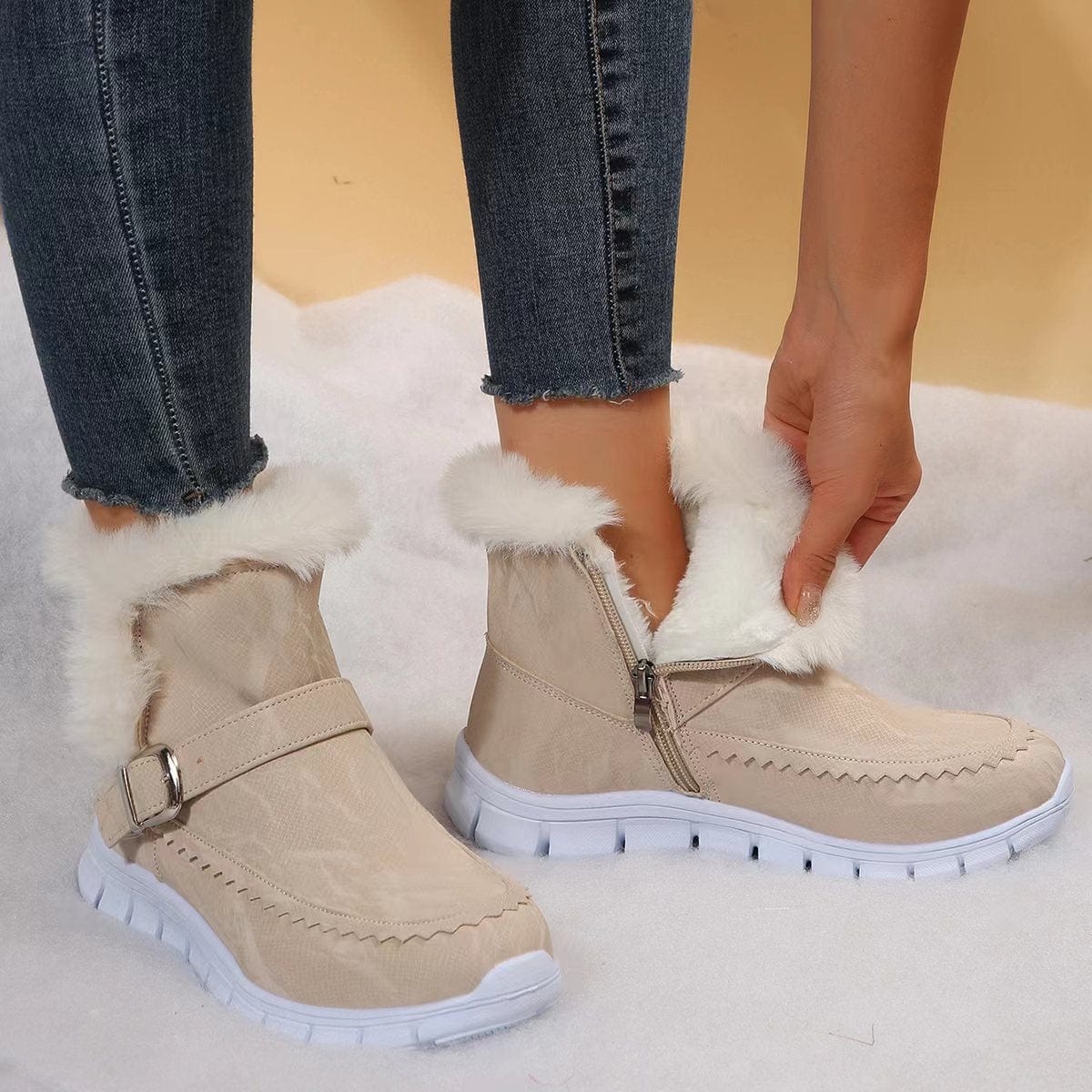 Cozy Winter Insulated Snow Boots