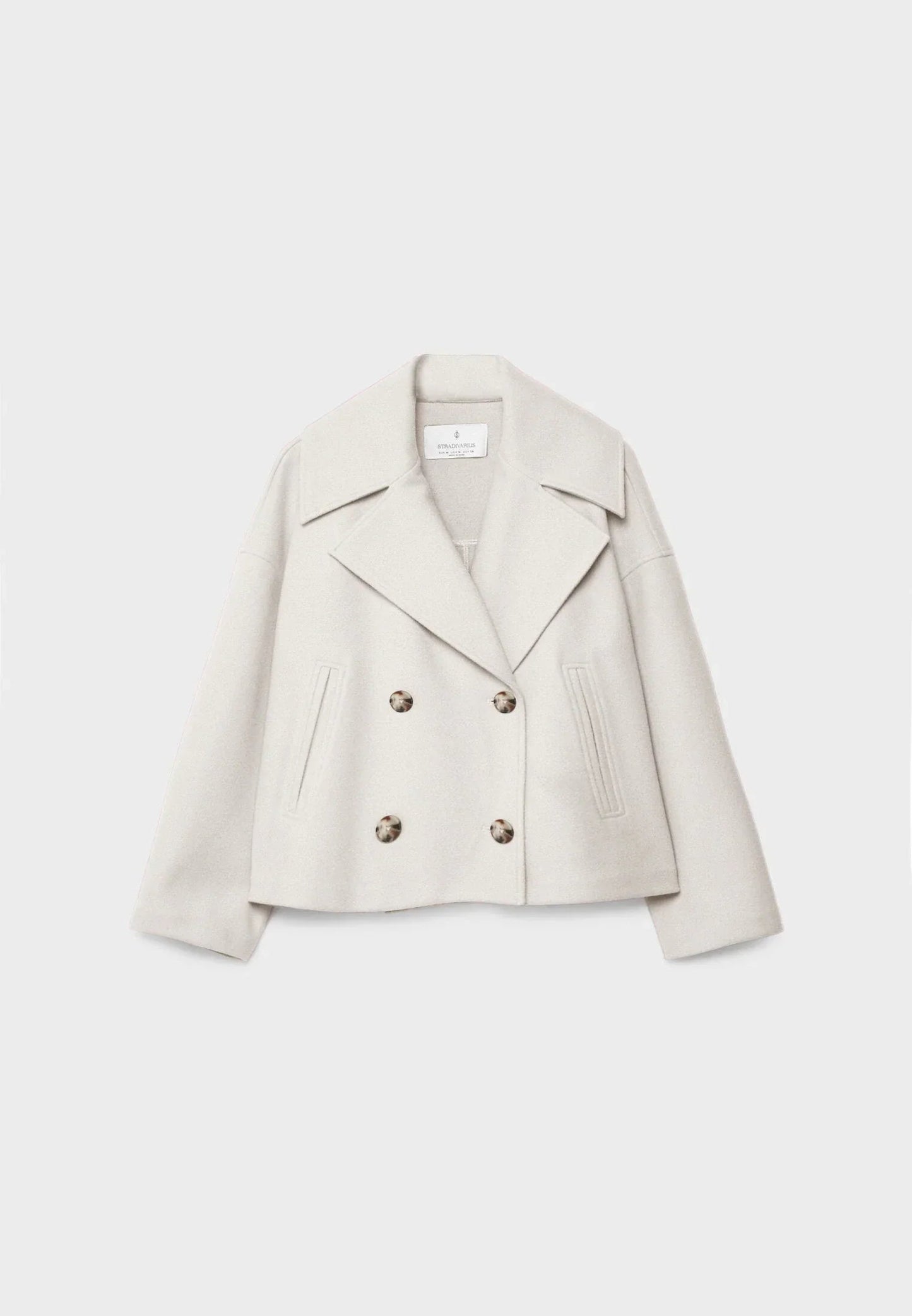 Chic Double-Breasted Short Jacket