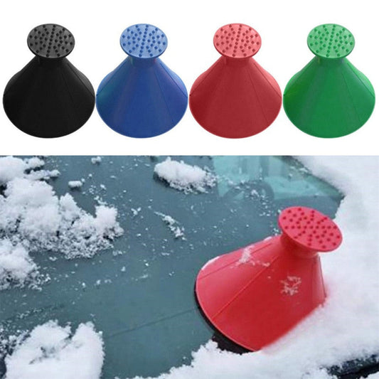 Ergonomic Winter Ice Scraper for Car Windshields