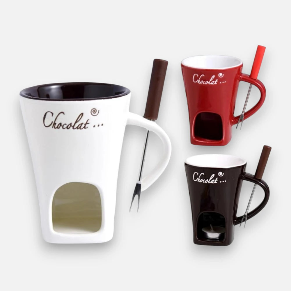 ChocoLuxe™ - Elegant Chocolate Fondue Cup Set