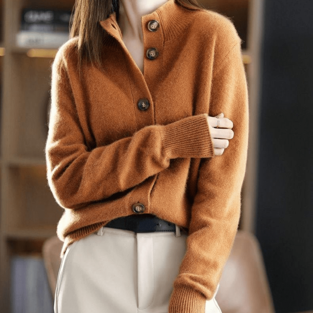 Cozy Cashmere Knit Cardigan