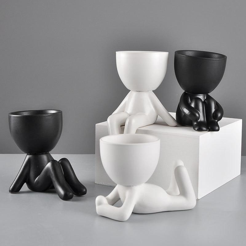 Minimalist Ceramic Mood Vases for Home Decor