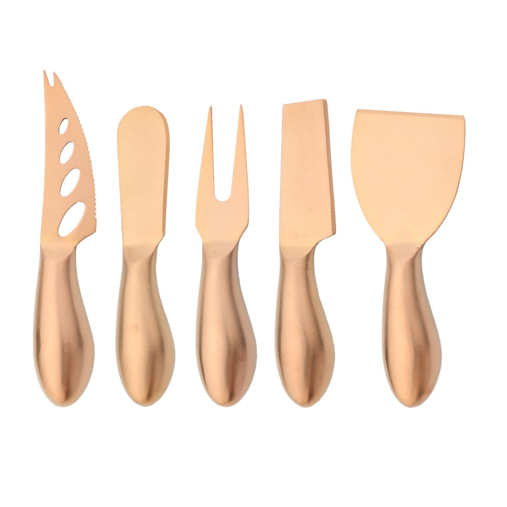 Elegant Stainless Steel Cheese Knife Set for Entertaining
