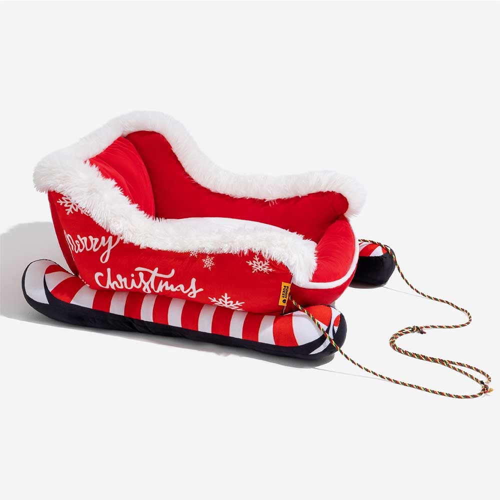 PawSleigh™ - Cozy Winter Dog Bed for Warm, Dreamy Nights