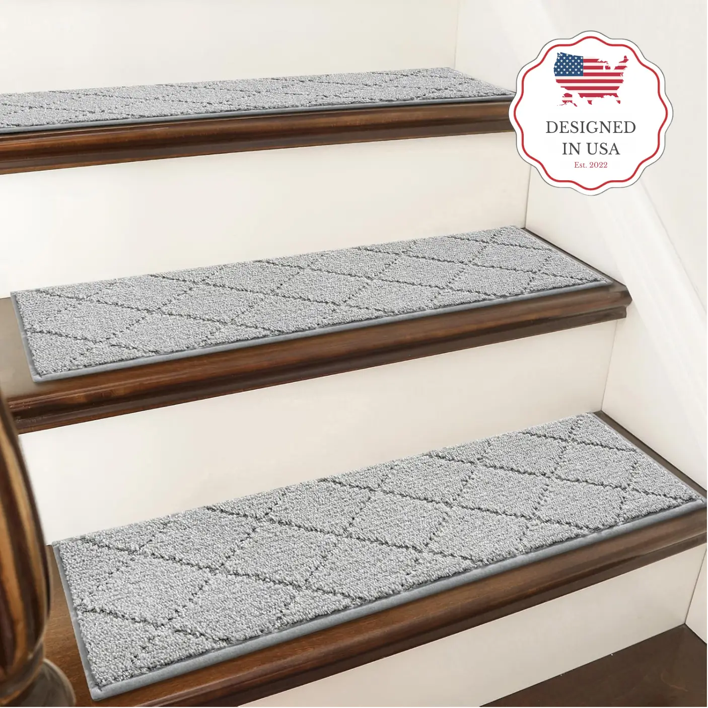 VeluxTread™ - Peel & Stick Stair Treads
