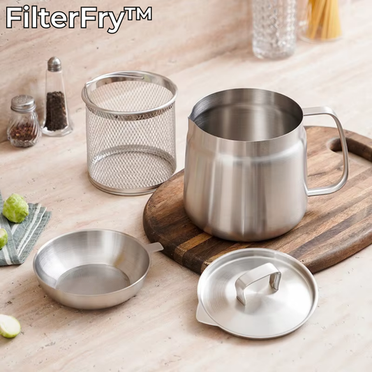 FilterFry™ - Multi-Function Nonstick Frying Pan Set