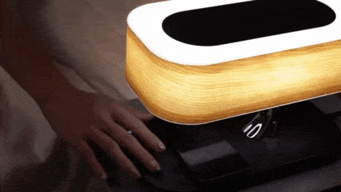 GlowNest - Declutter Your Space with Light, Music, and Wireless Charging