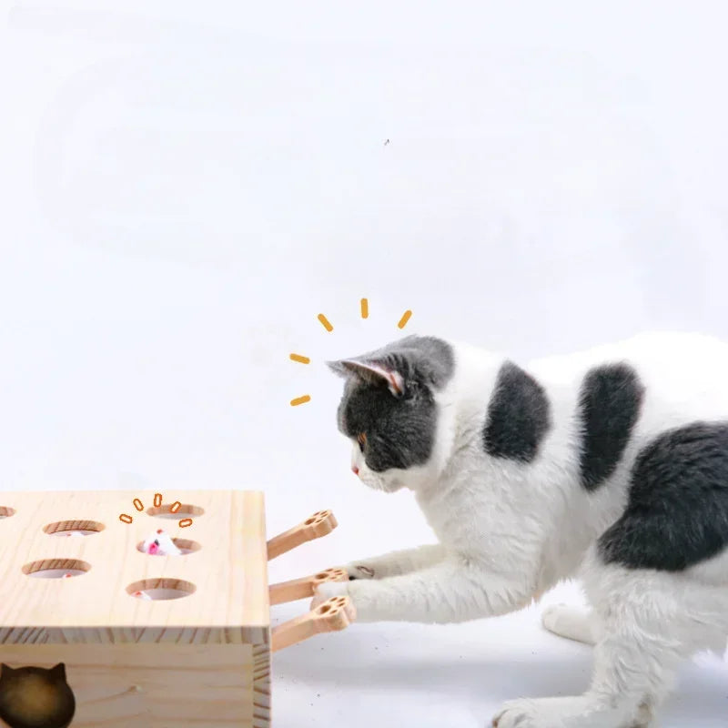 PurrPlay™ - Interactive Cat Hunt Puzzle Toy for Engaged Pets