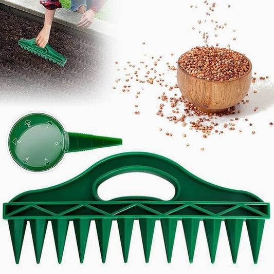 SeedAlign™ - Precision Planting Plugs for Even Garden Sowing