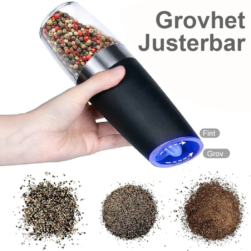 SpiceEase™ - Automatic Electric Salt & Pepper Grinder