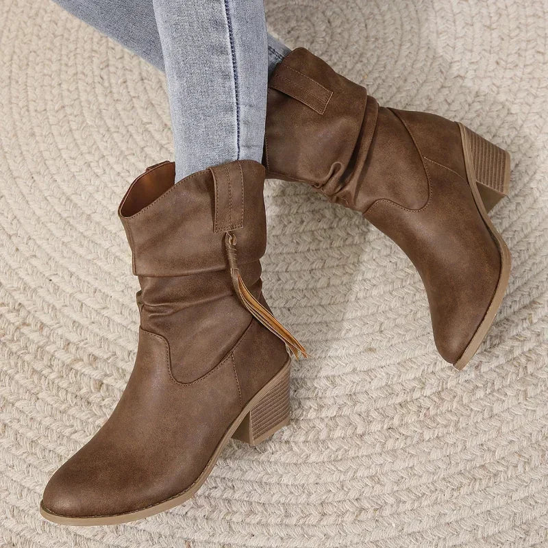 Stylish Western Cowboy Boots