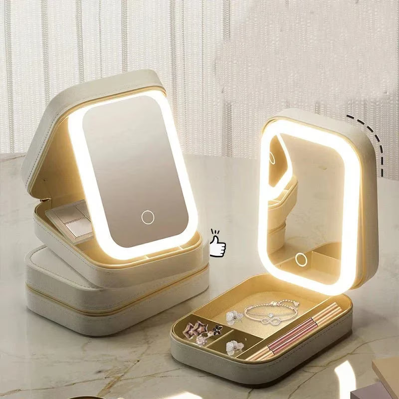 BelleBox™ Illuminated Makeup Case for Glam On-the-Go