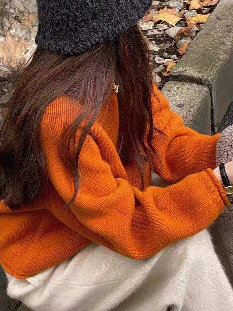 Adrianne CozyFit Loose Long Sleeve Sweater