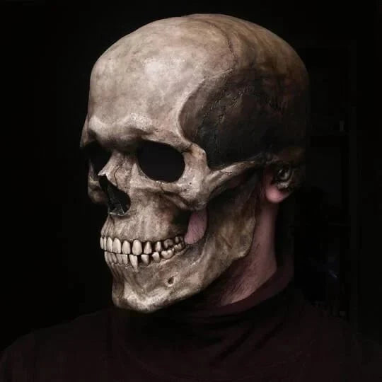 Halloween Creepy Skull Face Mask for Costume Parties