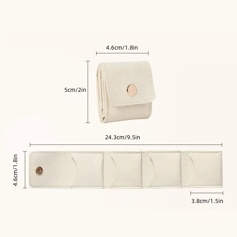 LumaLuxe™ - Compact Jewelry Bag for Tangle-Free Shine