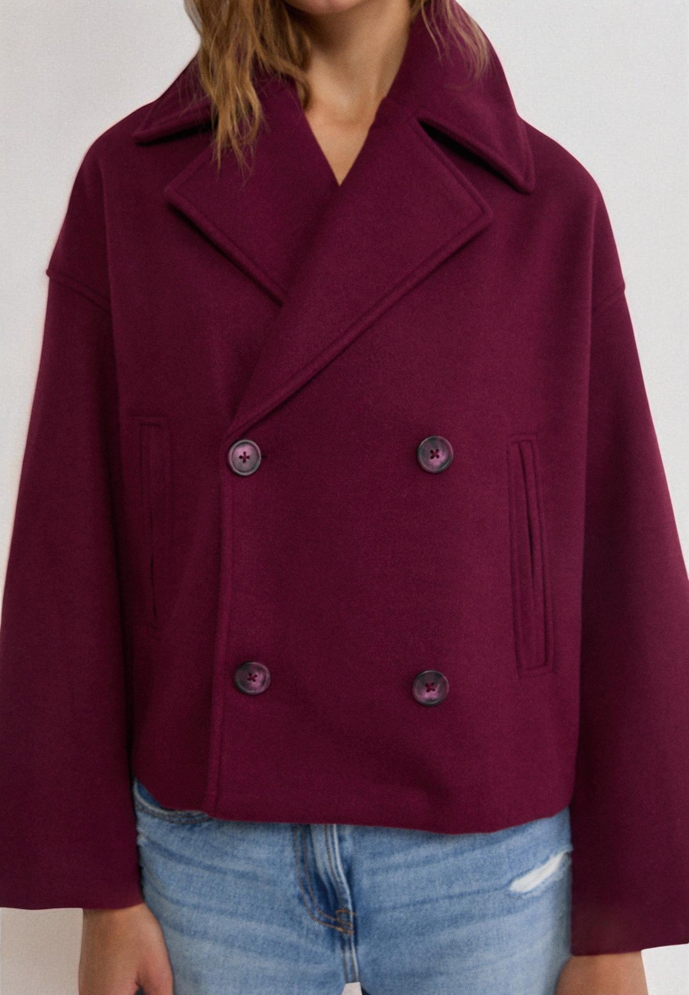 Timeless Classic Short Coat for Women