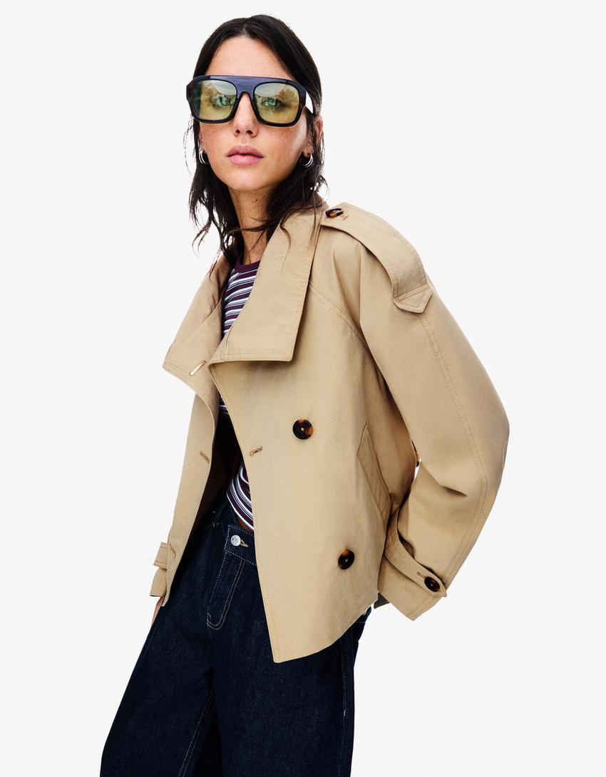 Classic Lightweight Autumn Trench Coat