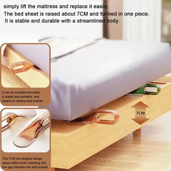 LiftEase™ - 2-in-1 Mattress Lifter and Sheet Tucker Tool