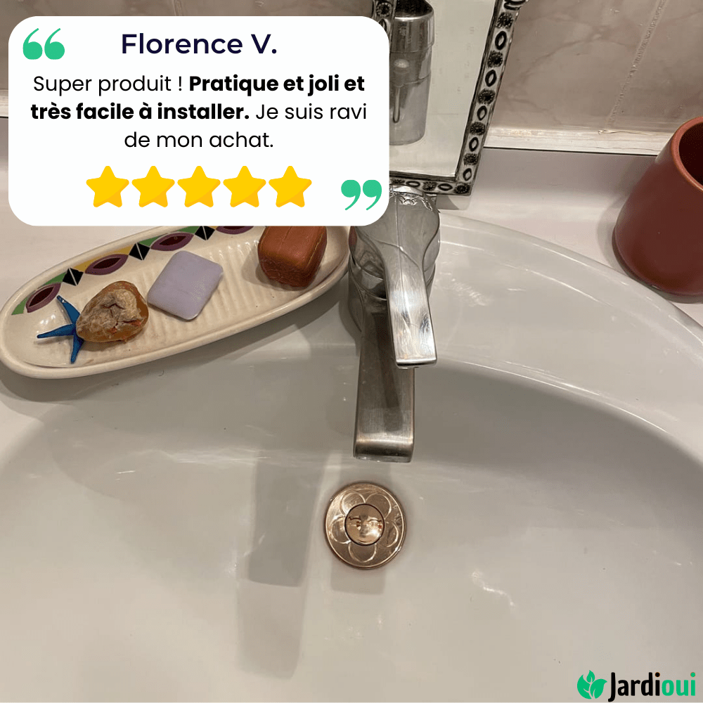 AquaSeal™ - Spring-Action Sink Stopper