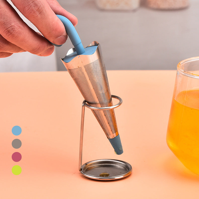 Stylish Tea Infuser with Fun Twist for Loose Leaf Tea Lovers