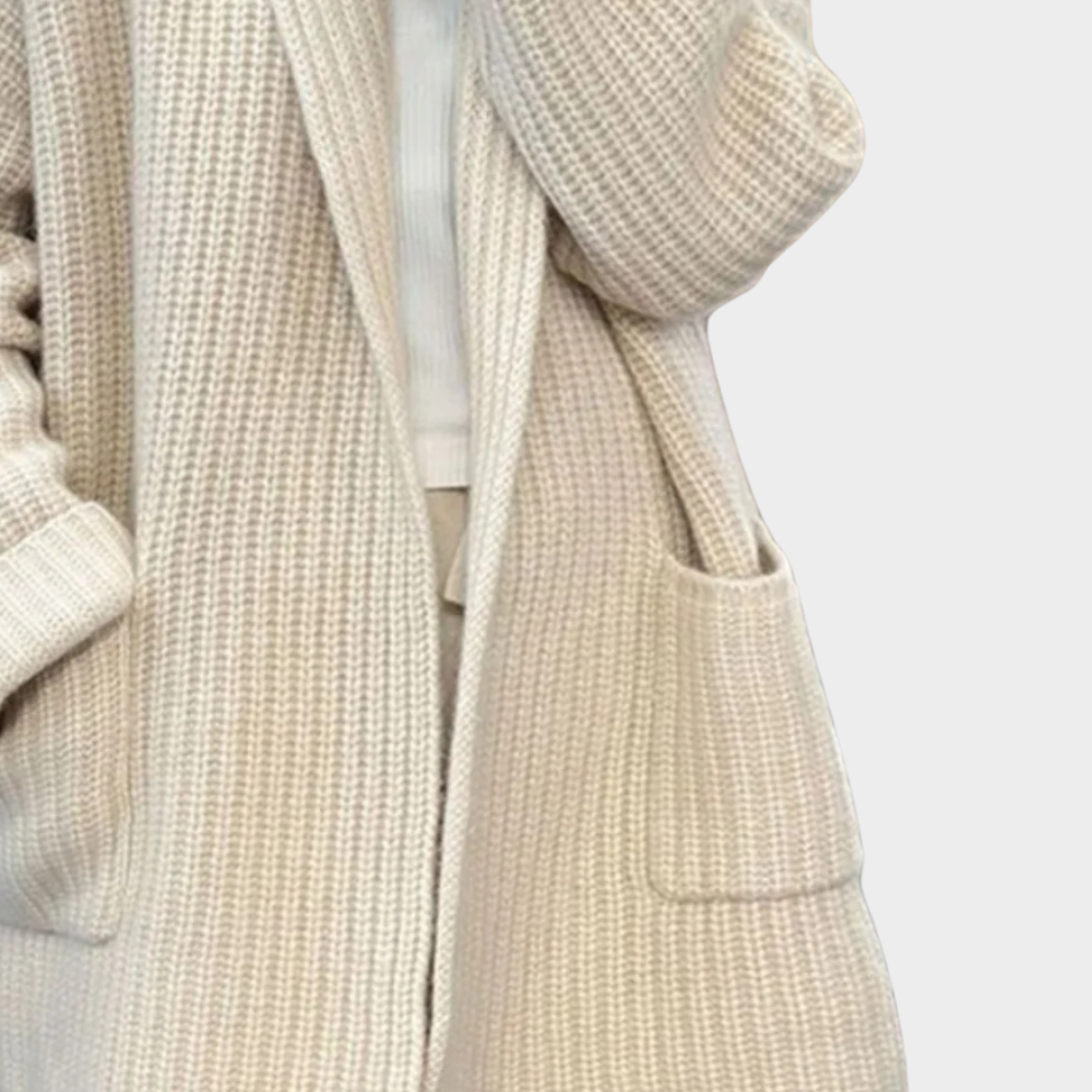 Cozy Knitted Wool Cardigan Sweater