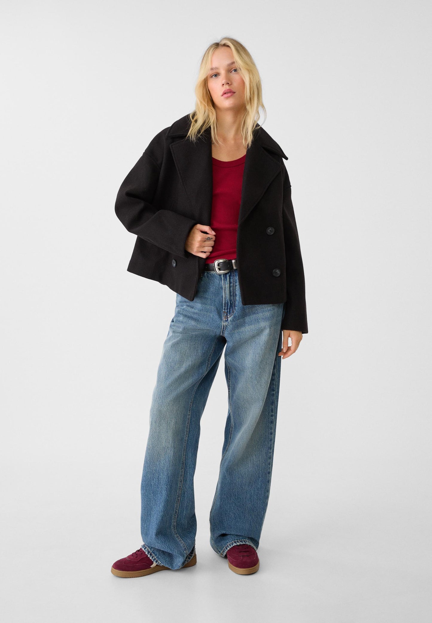 Timeless Classic Short Coat for Women