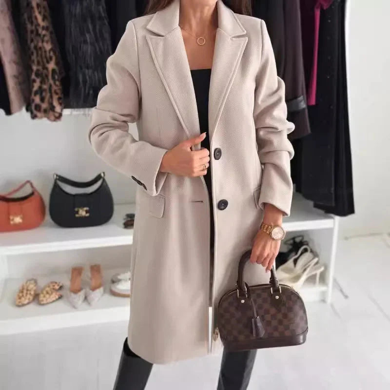Elegant Women's Long Winter Coat
