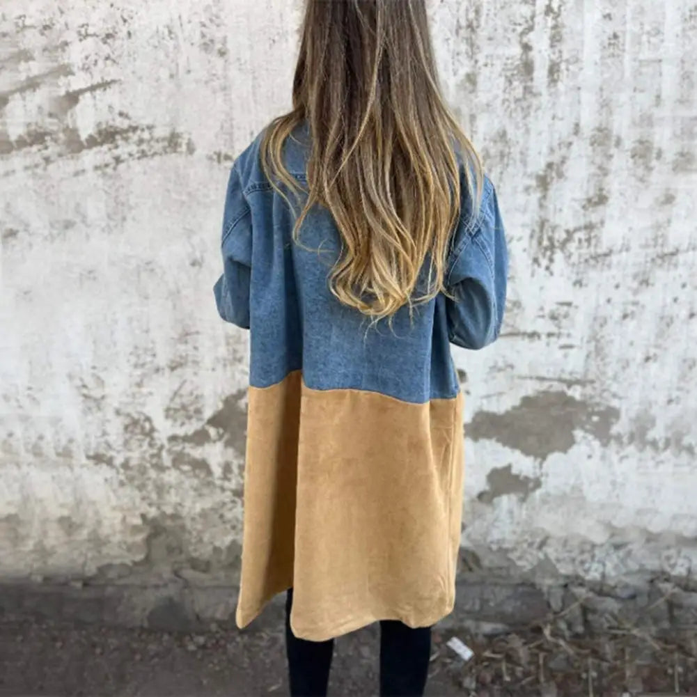 Chic Double-Breasted Mid-Length Winter Coat for Women